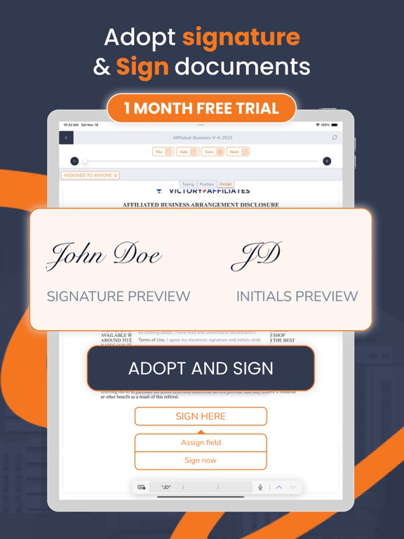 PDFEsign.com PDF E-Sign poster