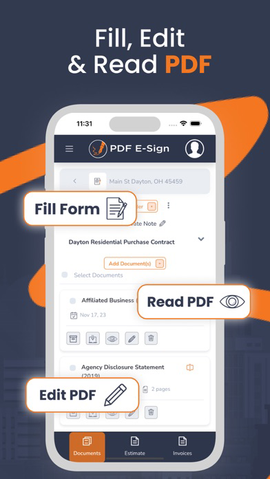 PDFEsign.com PDF E-Sign poster