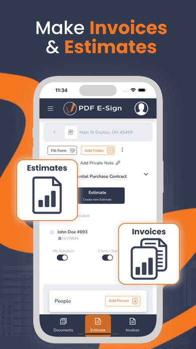 PDFEsign.com PDF E-Sign poster