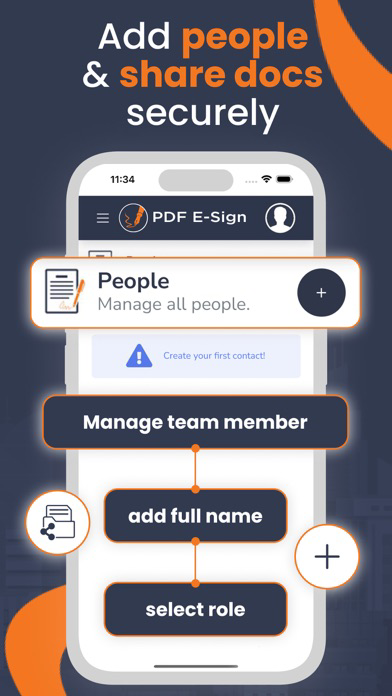 PDFEsign.com PDF E-Sign poster