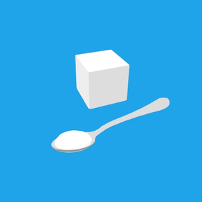 Sugar in Cubes and Spoons