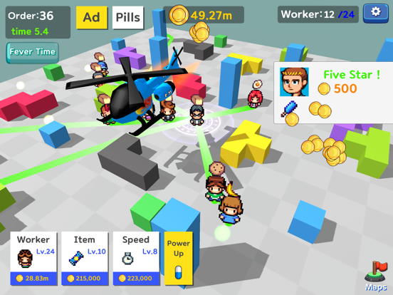 Tiny Delivery Idle poster
