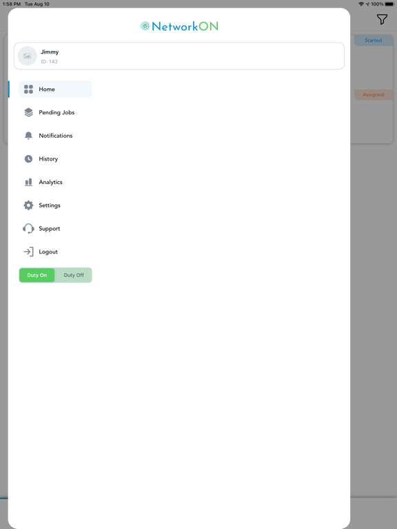 NetworkON Agent App poster