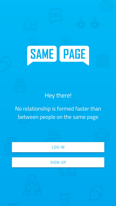 SamePage: Social Networking poster