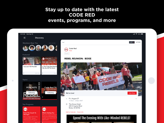 Code Red Lifestyle poster
