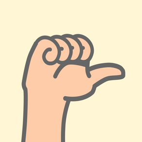 手話の指文字を覚える練習アプリ