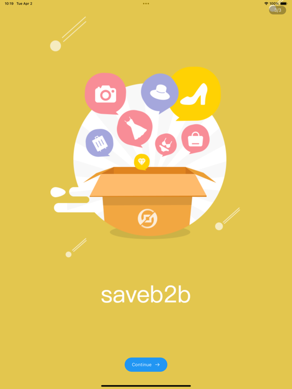 Saveb2b Plakat