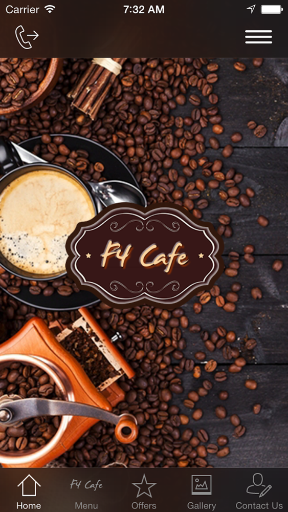 F4 Cafe poster