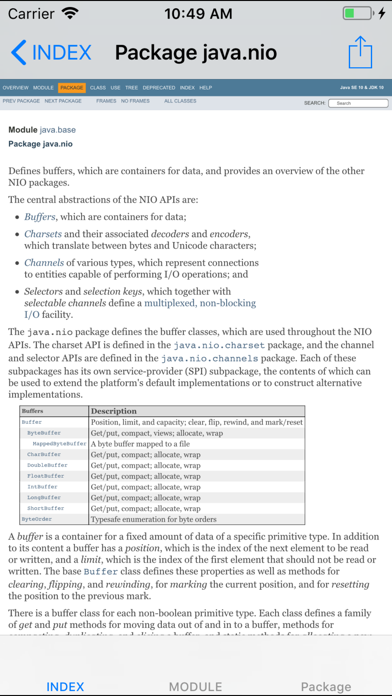 Java SE 16 API Specification poster