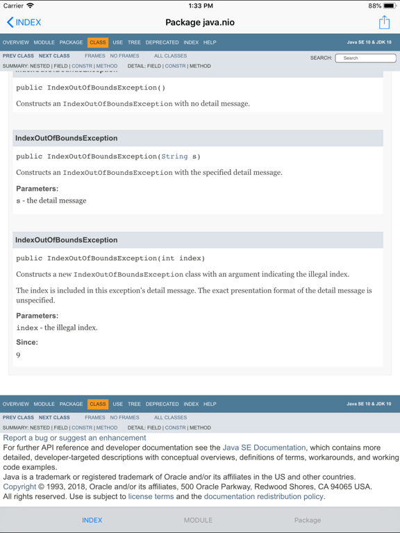 Java SE 16 API Specification poster