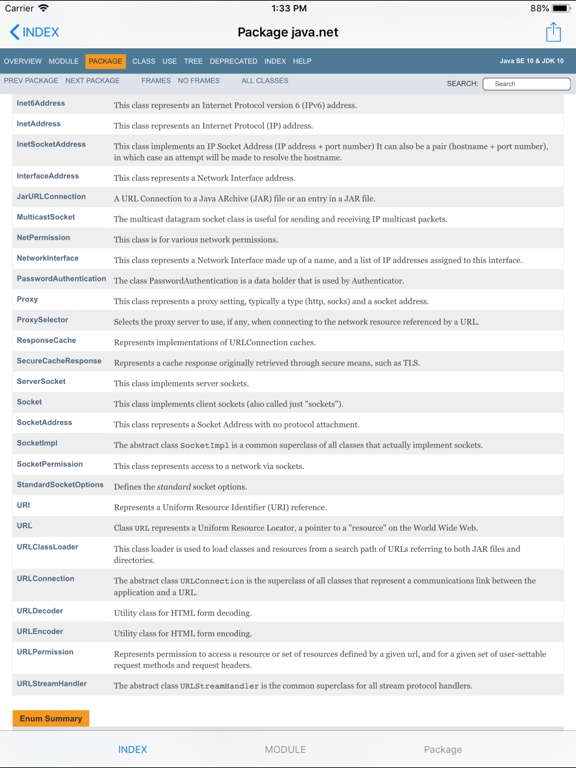 Java SE 16 API Specification poster