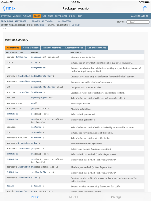 Java SE 16 API Specification poster