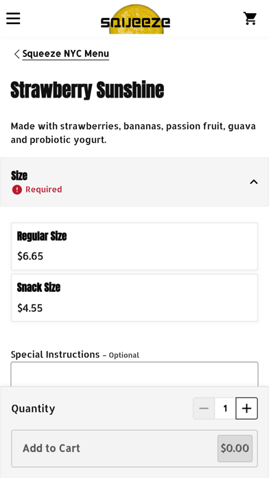 Squeeze Ordering poster