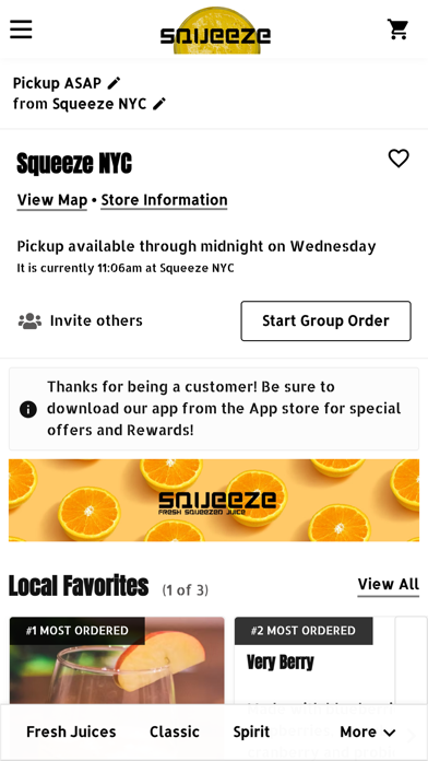 Squeeze Ordering poster