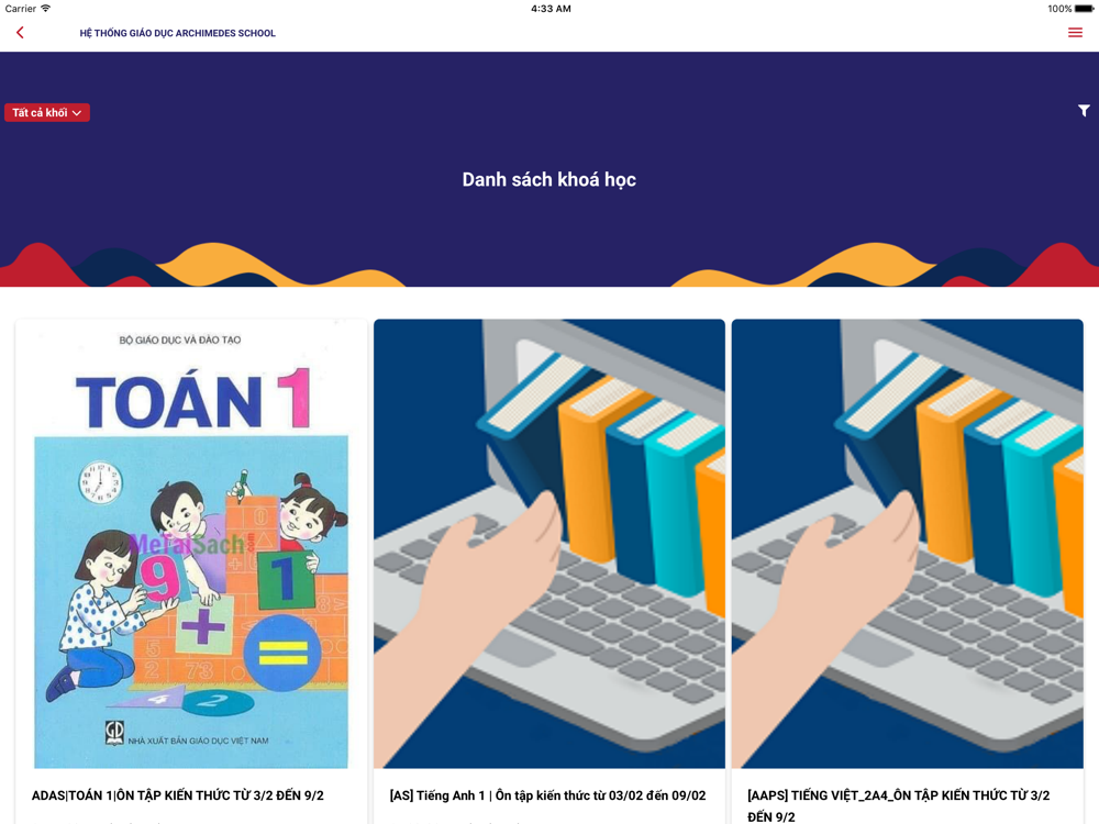 ELearning School poster