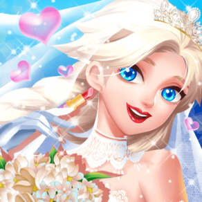 冰雪公主皇家婚礼-美发美甲时尚换装化妆少女小游戏