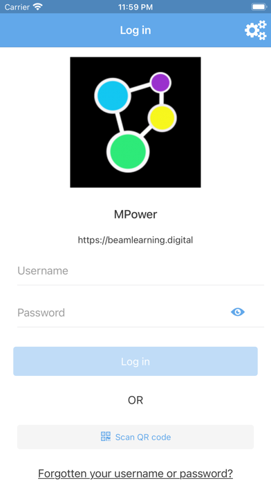 MPower E-Learning poster