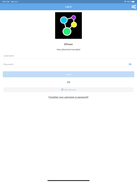 MPower E-Learning poster