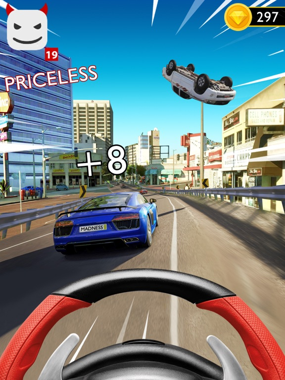 Racing Car Madness Simulator poster