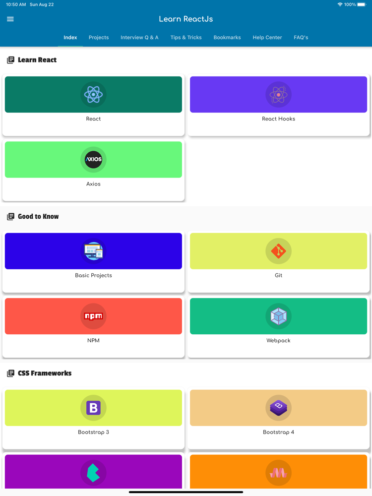 Learn React.js Offline poster