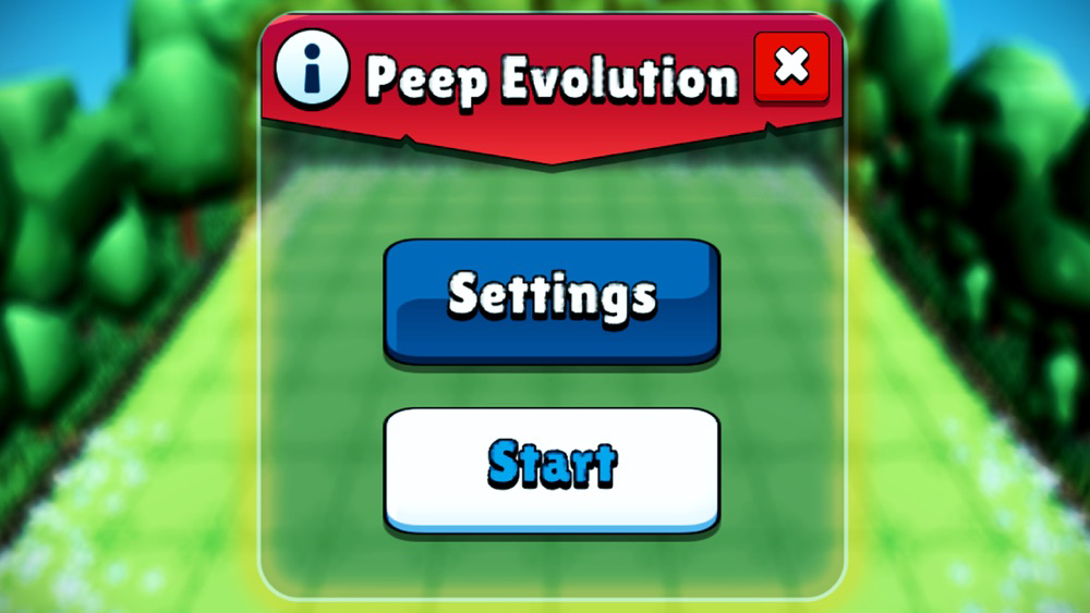 Peep Evolution poster