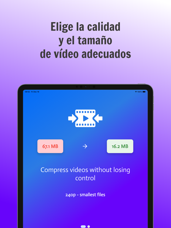 Compresor y Editor de Video الملصق