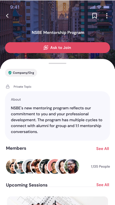 Mentor Spaces poster