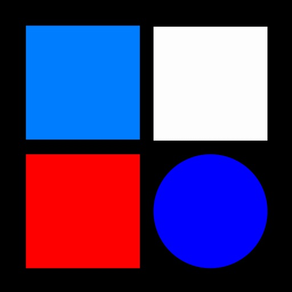 Red, White And Blue Blocks