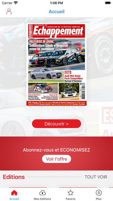 Echappement poster