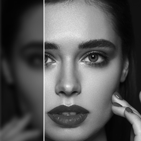 Before/After Retouch Animation