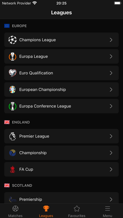 Scoreify: Fußballergebnisse Plakat