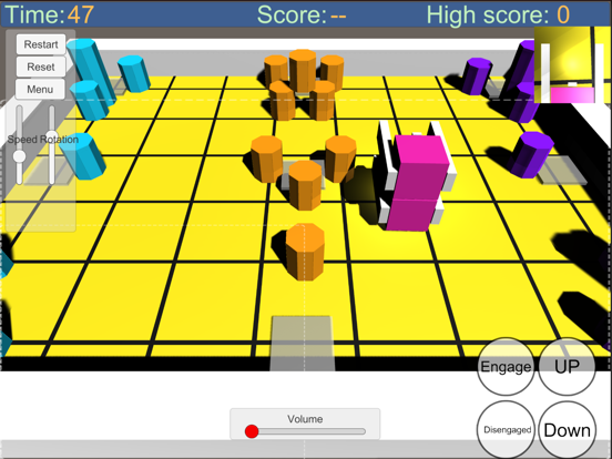 VEX IQ Robotics Simulation poster