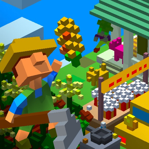 Voxel Farm - Popcorn Village -