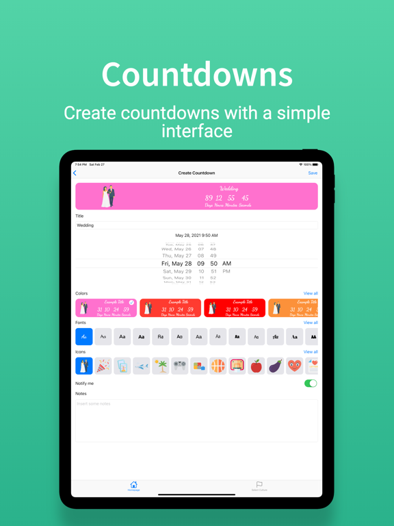 AppyRex Event Countdowns poster
