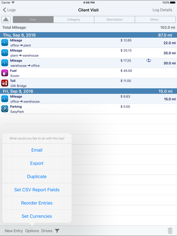 MileTracker Pro poster