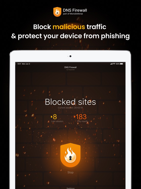 DNS Firewall by KeepSolid poster