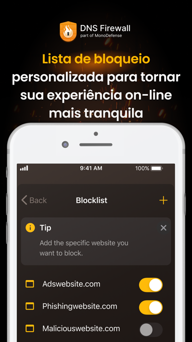 DNS Firewall by KeepSolid Cartaz
