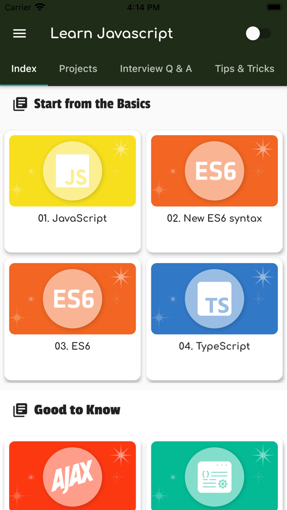Learn Javascript & Angular Cartaz