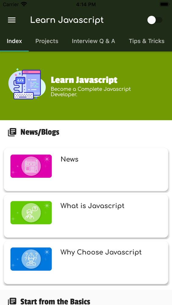 Learn Javascript & Angular Cartaz