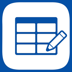 Table Notes Spreadsheet maker