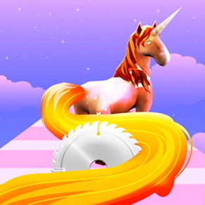 Unicorn pony - hair challenge