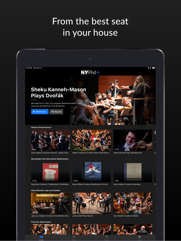 NYPhil+ poster