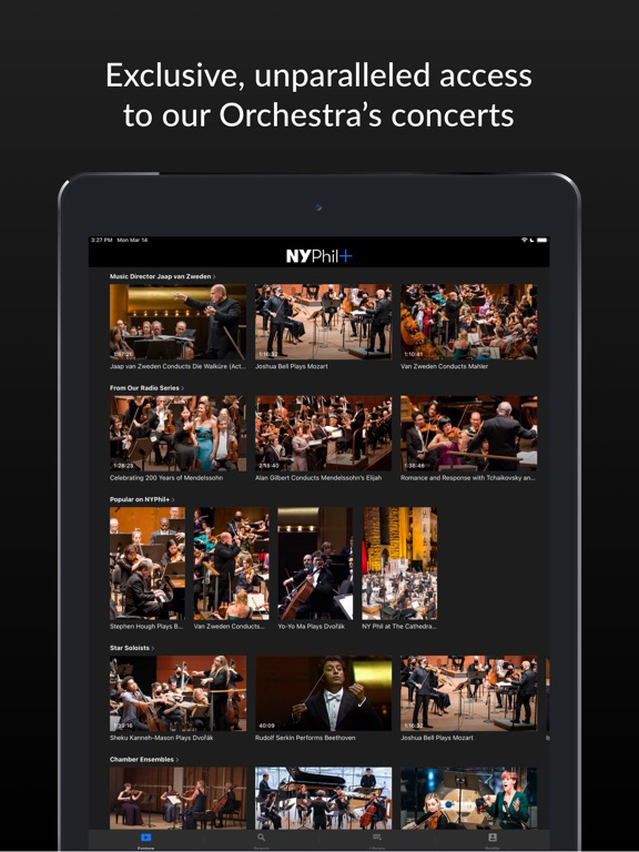 NYPhil+ poster