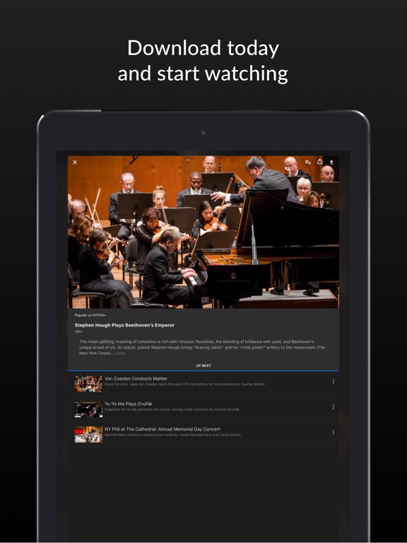 NYPhil+ poster