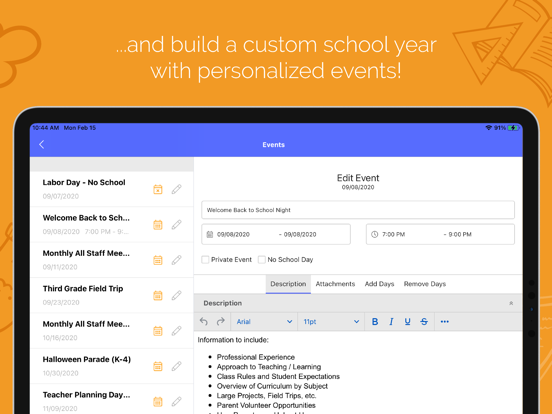 Planbook Mobile poster
