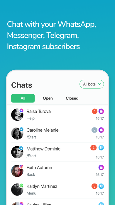 SendPulse Chatbots poster