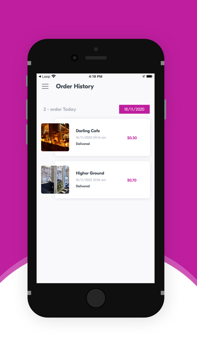 Loop Driver | Food Loyalty ポスター