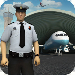 Sim polícia segurança aeroport