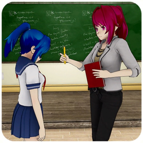 Anime Girl High School Teacher