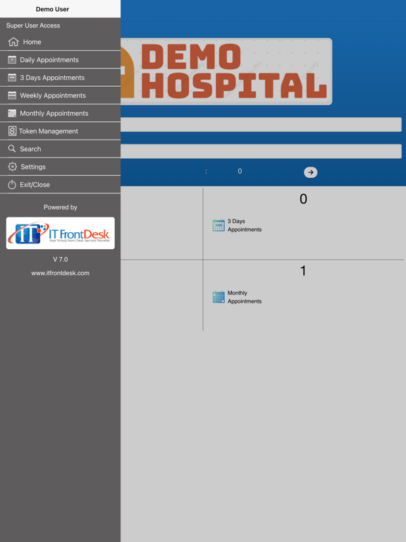 ITFrontDesk Admin poster